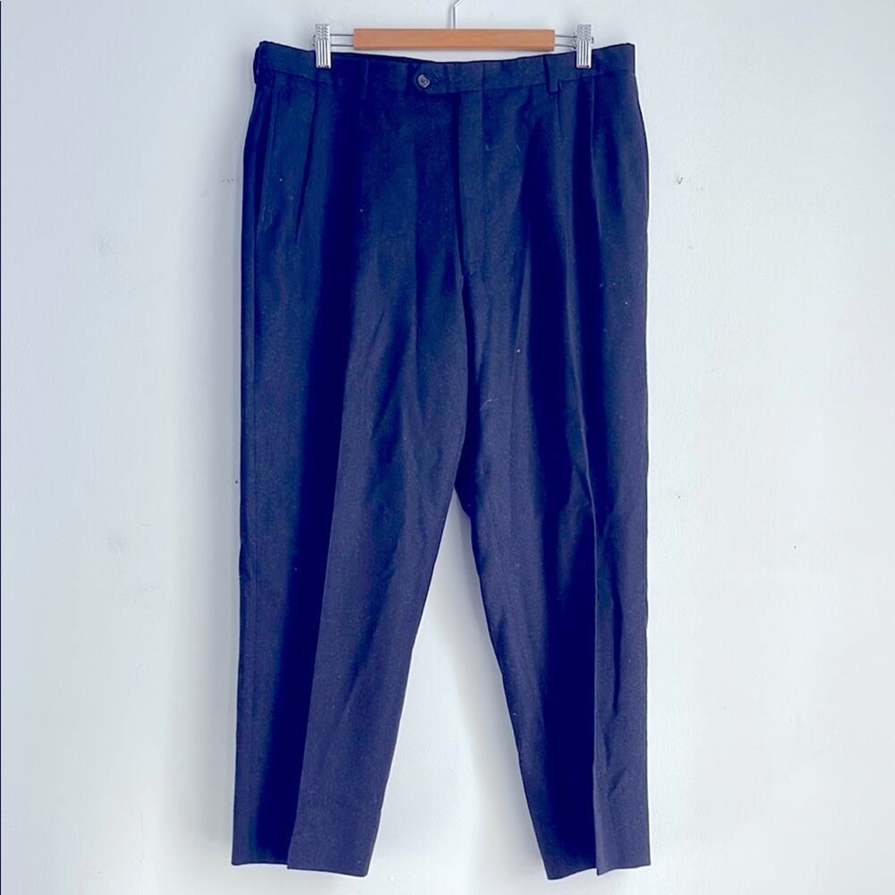 Austin Reed Super 100’s wool pleated dress trouser pants